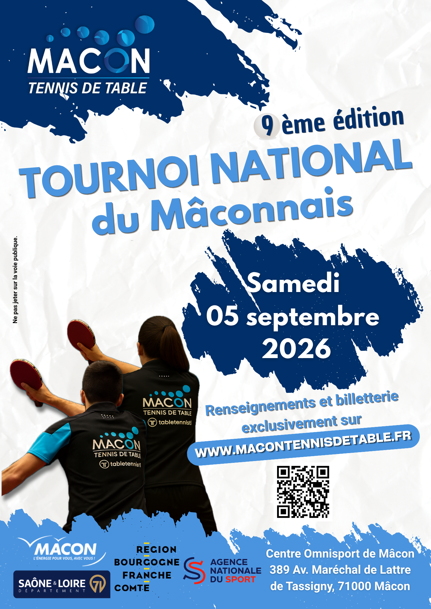 Tournoi National du Mâconnais 2026